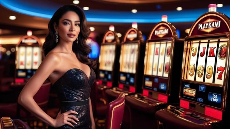 Kontrol taruhan yang fleksibel di setiap permainan Menu pengaturan taruhan dalam permainan slot