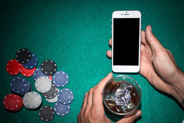 Antarmuka Wild Bandito di layar mobile deltabet88
